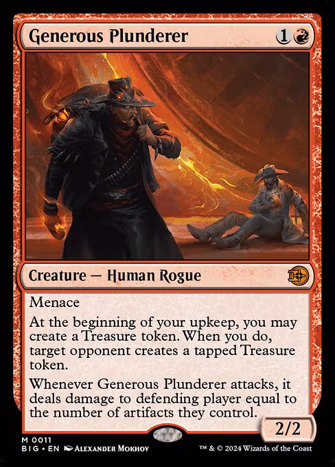 Generous Plunderer