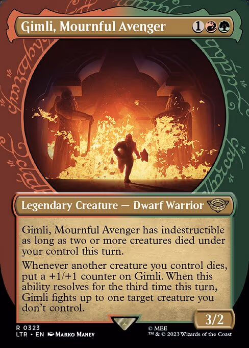 Gimli, Mournful Avenger