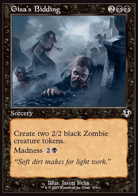 Gisa's Bidding (Retro Frame)