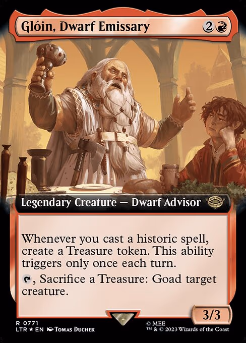Gloin, Dwarf Emissary