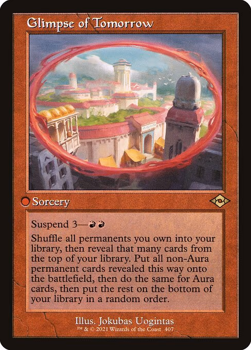 Glimpse of Tomorrow (Retro Frame)