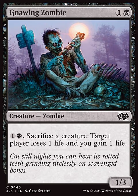 Gnawing Zombie