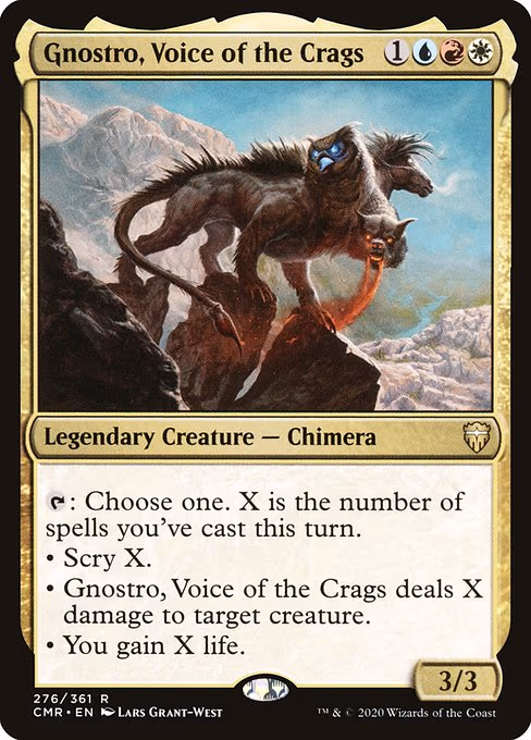 Gnostro, Voice of the Crags