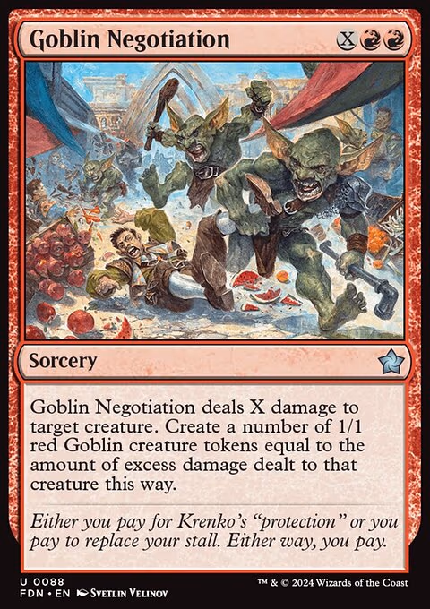 Goblin Negotiation
