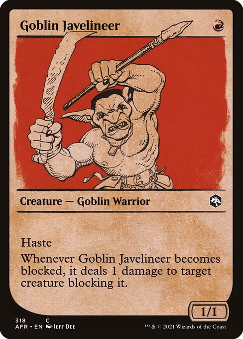 Goblin Javelineer - C (318)