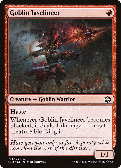 Goblin Javelineer - C (144)