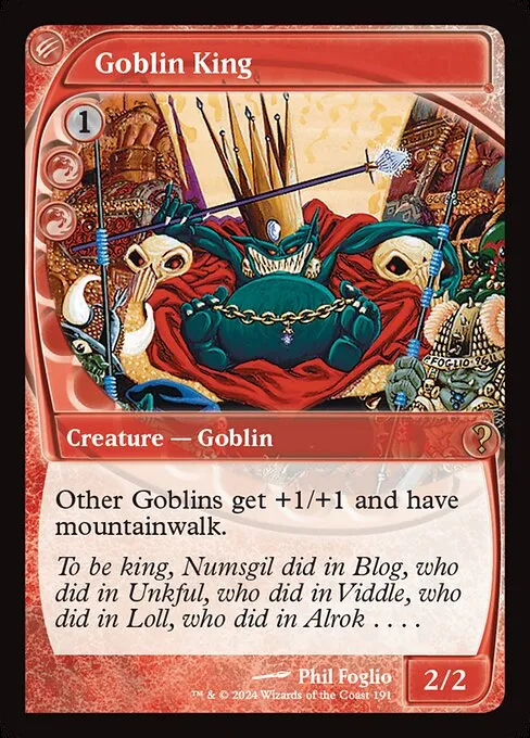 Goblin King (Future Sight)