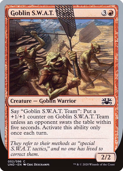 Goblin S.W.A.T. Team