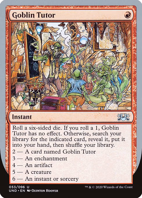 Goblin Tutor - U (53)