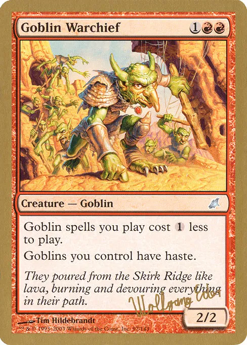 Goblin Warchief - 2003 Wolfgang Eder