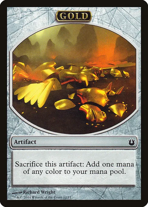 Gold Token - T (10)