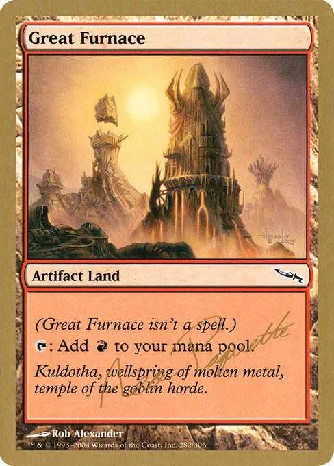 Great Furnace - 2004 Aeo Paquette