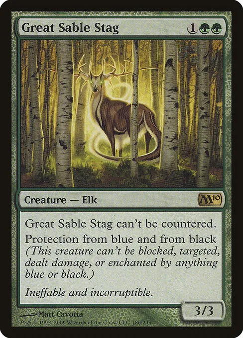 Great Sable Stag - R (186)