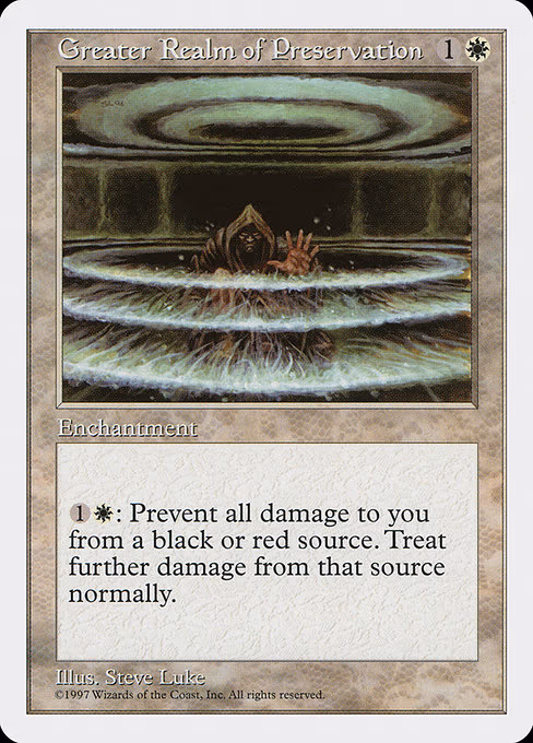 Greater Realm of Preservation