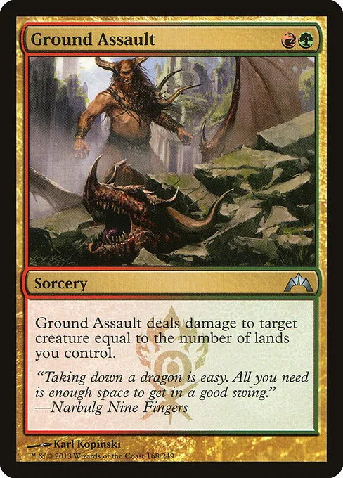 Ground Assault - U (168)