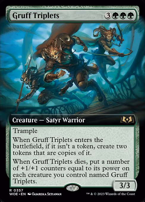 Gruff Triplets