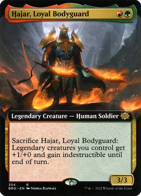Hajar, Loyal Bodyguard