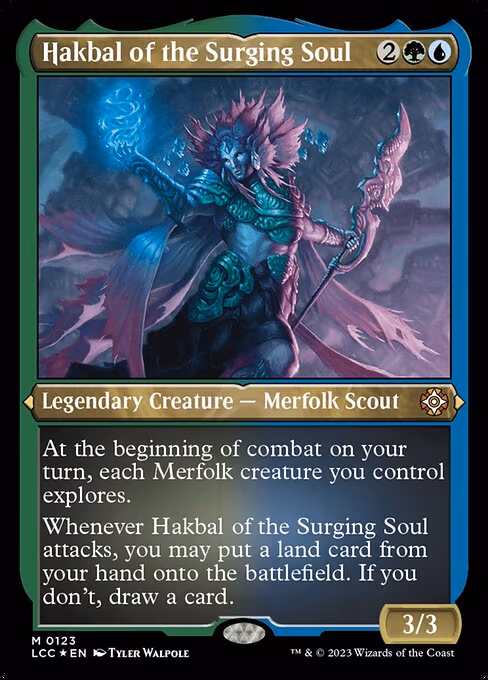 Hakbal of the Surging Soul (Display Commander) - Thick Stock