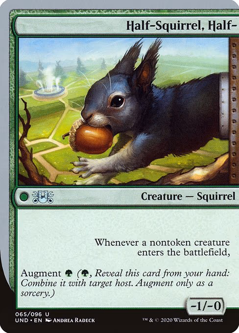 Half-Squirrel, Half