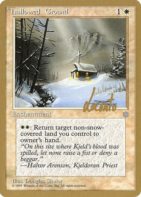 Hallowed Ground - 1996 Michael Loconto