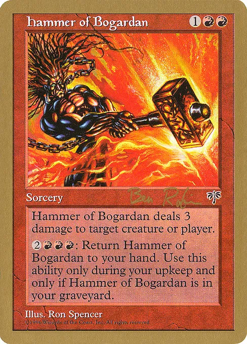 Hammer of Bogardan - 1998 Ben Rubin