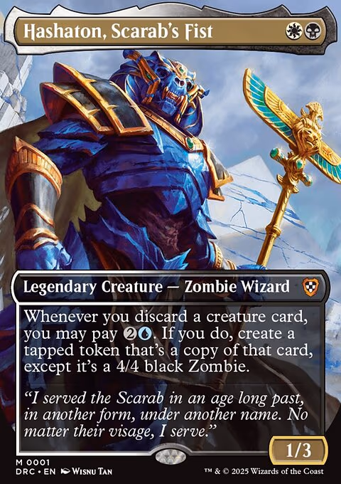 Hashaton, Scarab's Fist