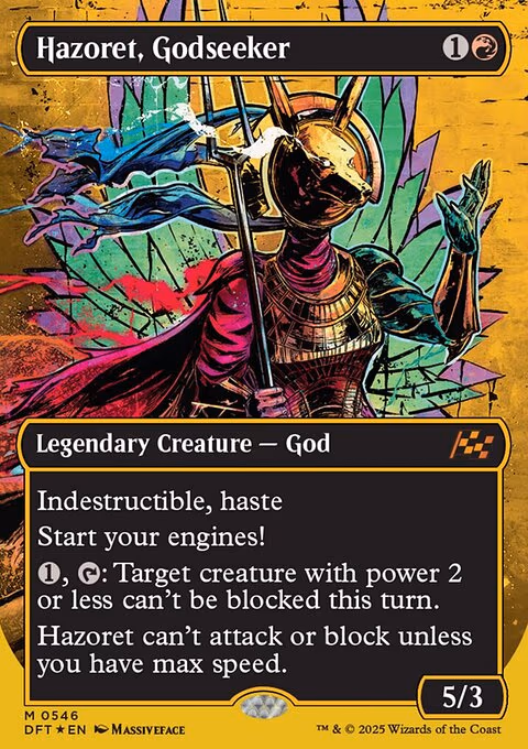Hazoret, Godseeker