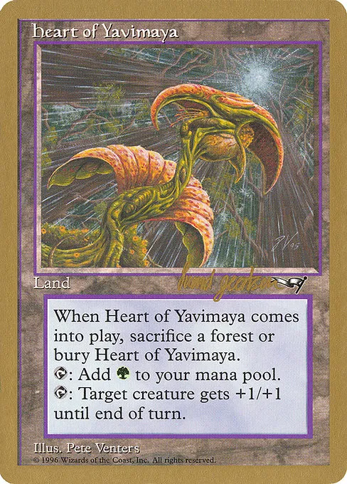 Heart of Yavimaya - 1997 Svend Geertsen