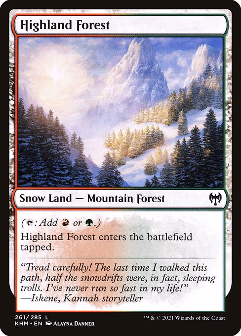 Highland Forest - L (261)