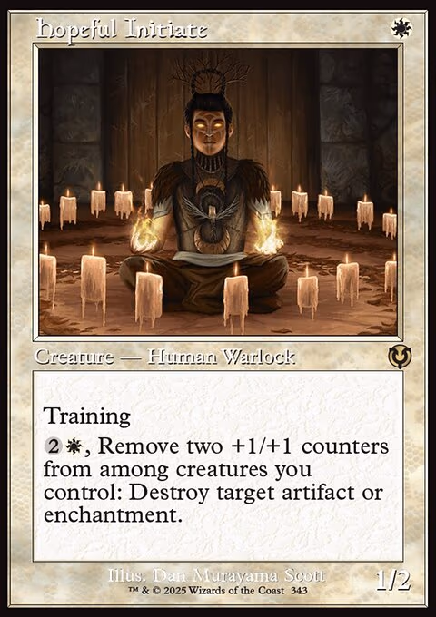 Hopeful Initiate (Retro Frame)