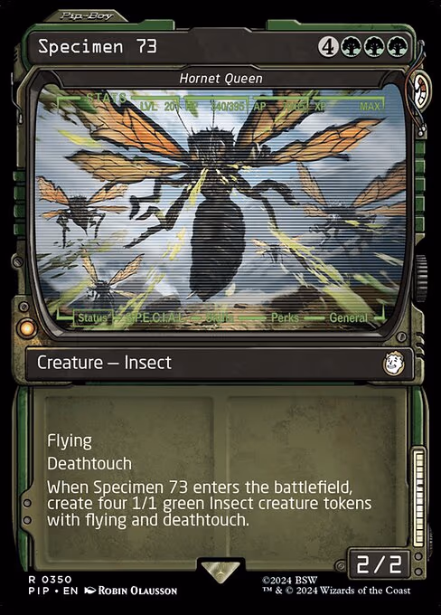 Specimen 73 - Hornet Queen