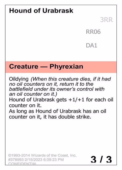 Hound of Urabrask - P