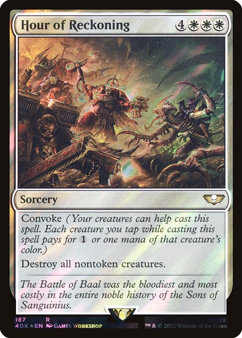 Hour of Reckoning
