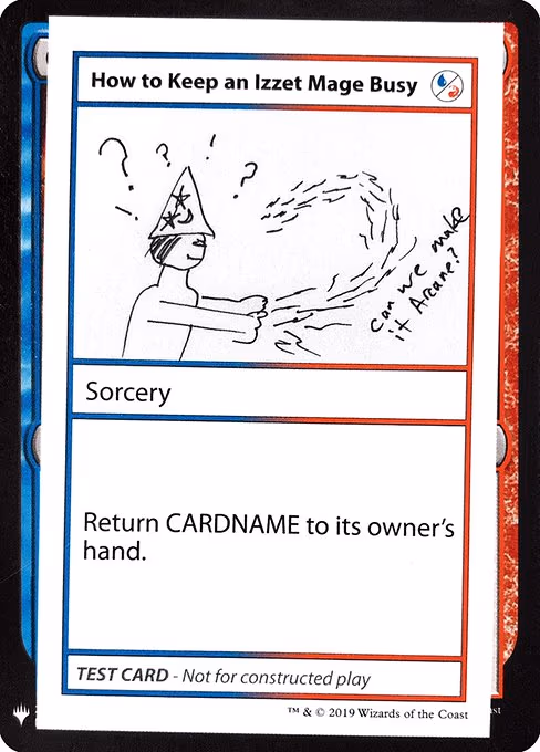 How to Keep an Izzet Mage Busy - S