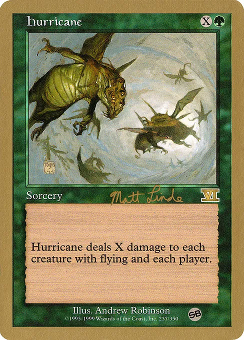 Hurricane - 1999 Matt Linde (6ED)