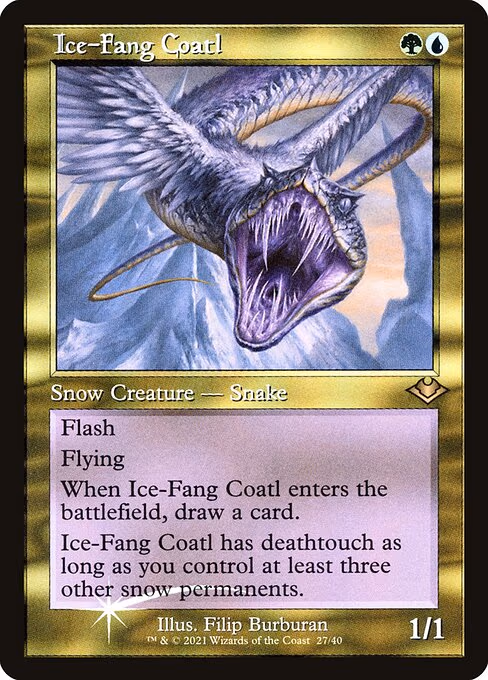 Ice-Fang Coatl (Retro Frame) - R (27)