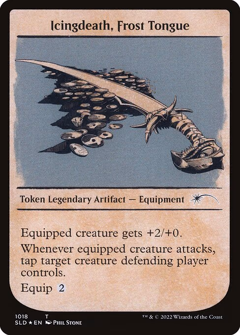 Icingdeath, Frost Tongue Token - T (1018)