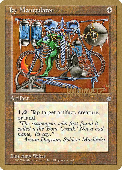 Icy Manipulator - 1996 Shawn "Hammer" Regnier