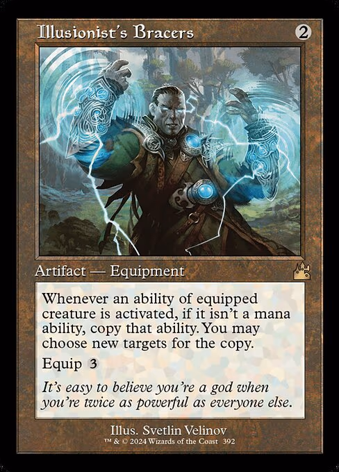 Illusionist's Bracers (Retro Frame)