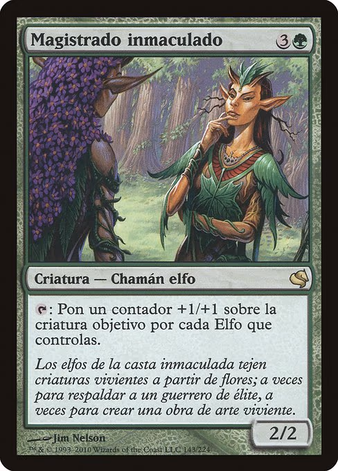 Immaculate Magistrate (Spanish) - "Magistrado inmaculado"