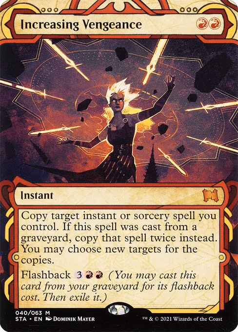 Increasing Vengeance