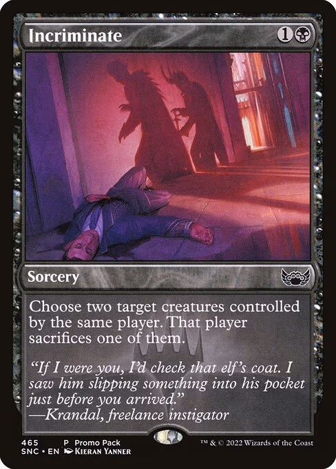 Incriminate - C (465)