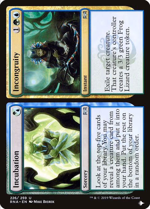 Incubation // Incongruity