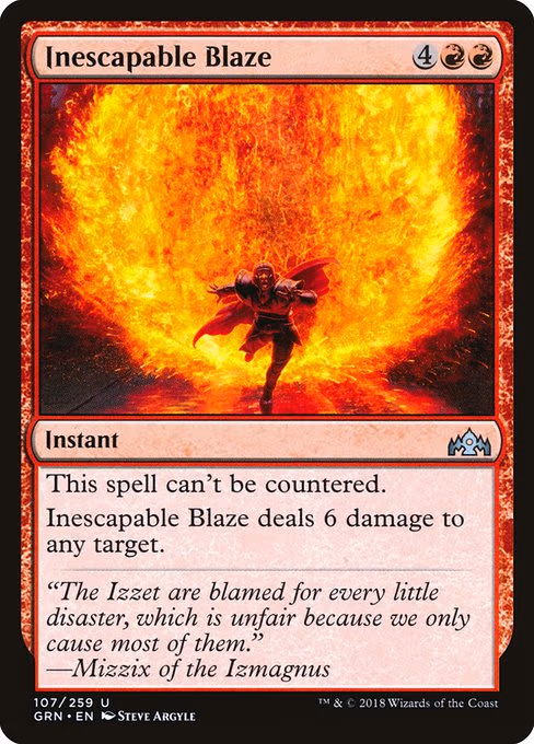 Inescapable Blaze