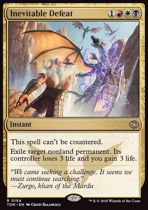 Inevitable Defeat