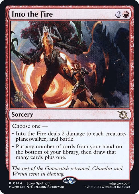 Into the Fire