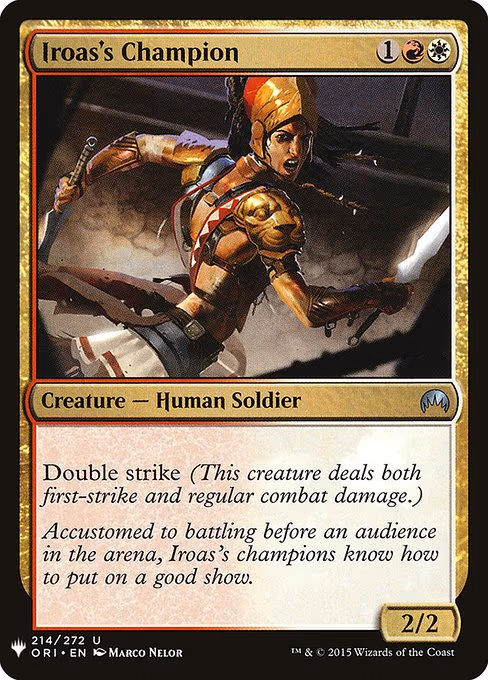 Iroas's Champion - U (214)