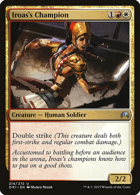 Iroas's Champion - U (214)