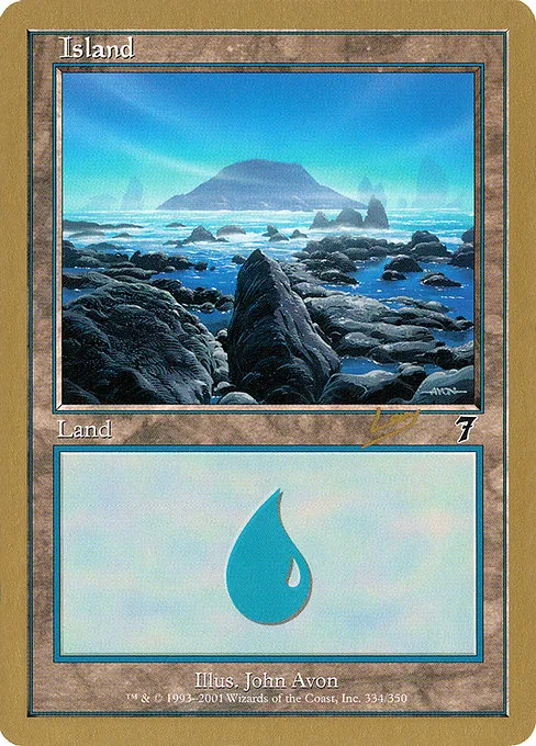 Island (334) - 2002 Raphael Levy (7ED) - S