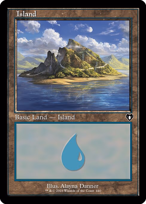 Island (440) (Retro Frame)